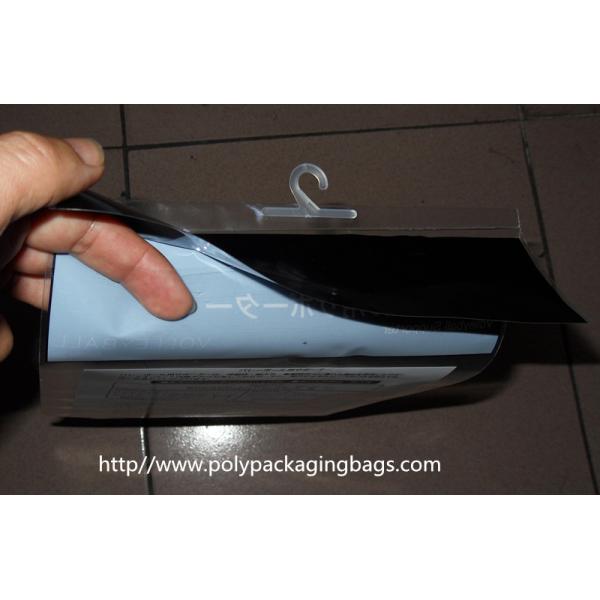 Пластиковые мешки прозрачной пластмассы с вешалками для игрушки, подарка, электронных продуктов