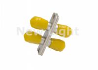 Adaptador a dos caras con varios modos de funcionamiento de la fibra óptica del metal del ST para las redes de proceso de datos