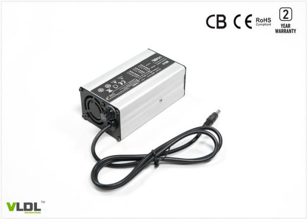48 volt 2 amps Li battery charger, mini type with light weight aluminum housing, 110 to 240 wide input