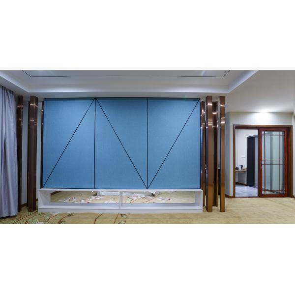 Acoustic Interior Acoustic Design Polyester Fiber Sound Proofing Wall Panels