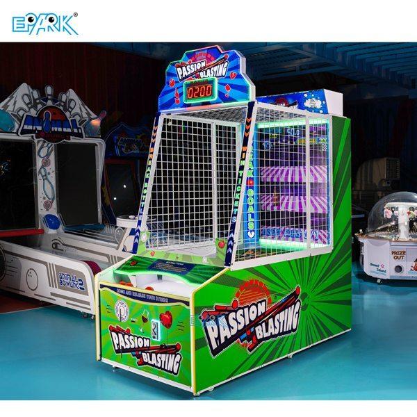Kids Ball Shooting Game Machine Video Toss Ball Challenge Hit Target Machine Ticket Redemption Machine
