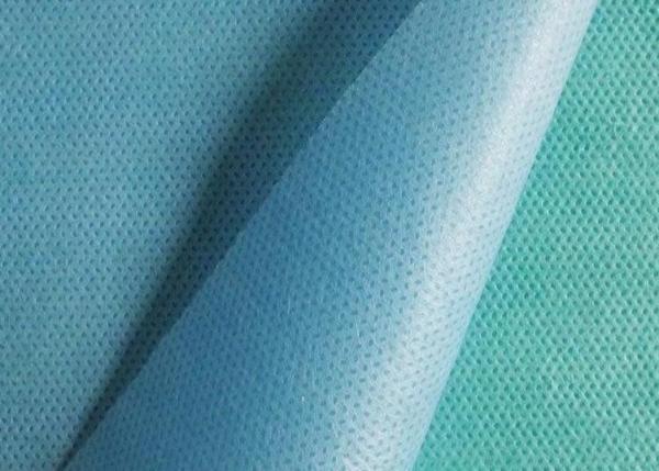 Non enduit étirage imperméable bleu médical de textile tissé anti