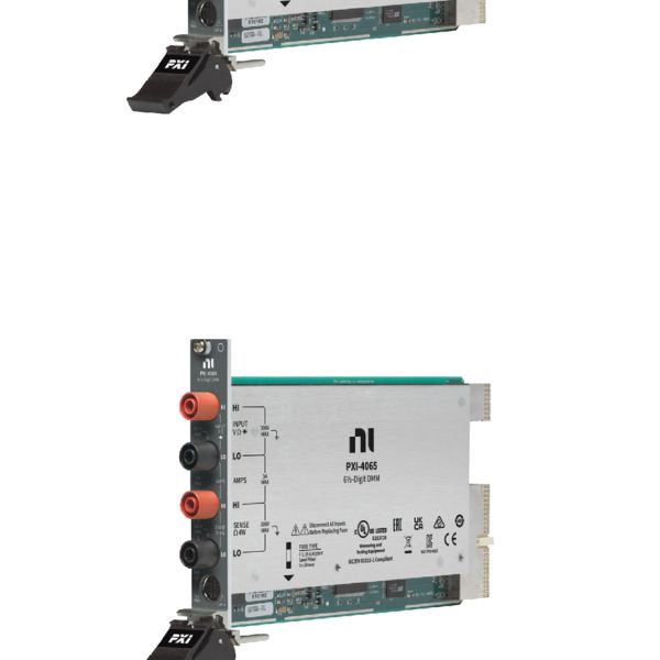 NI PXI-4065 6½-Digit ±300V PXI Digital Multimeter with 10/s Range Changes