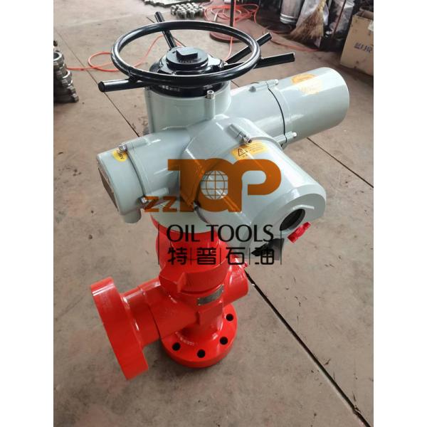 Клапаны дросселя API 6A электрические на обслуживание регулирования потока Wellhead 10000 Psi