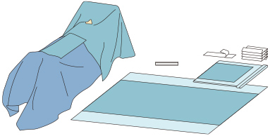 Absorbent ETO Thyroid Sterile Medical Pack With Tube Holder