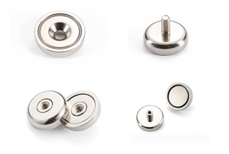 High Pulling Force Countersunk Neodymium Disc Magnets N52 with Composite NdFeB Material