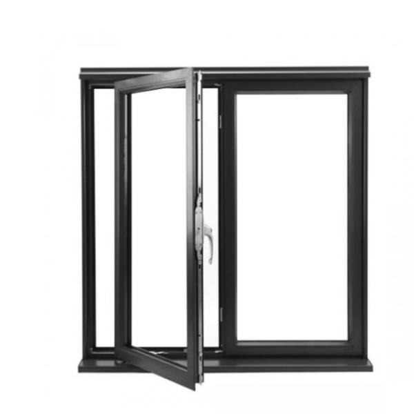 AS2047 Aluminum Swing Windows , Hurricane Resistant Windows Electrophoresis