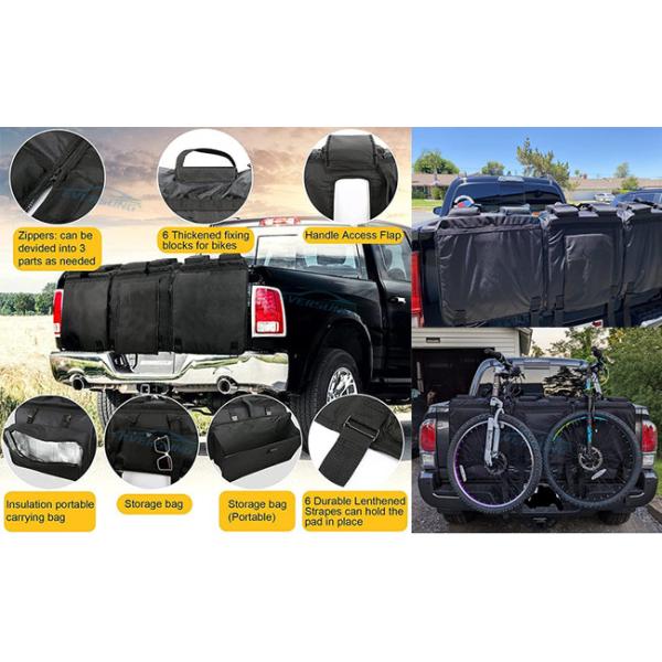 52 Inch Pickup Truck Tailgate Bike Pad For Mountain Bikes Mechanic Tool Portable