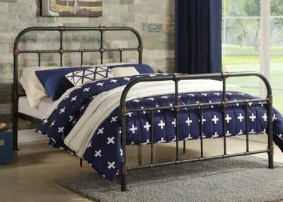 Folding Metal Double Wrought Iron ODM Industrial Pipe Bed Reject Formaldehyde