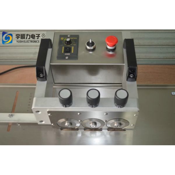 SMT Line Supporting YSVC-3S T5/T6/T8 Unlimited Length LED PCB Multi-Group Blades Circuit Board Depanelizer