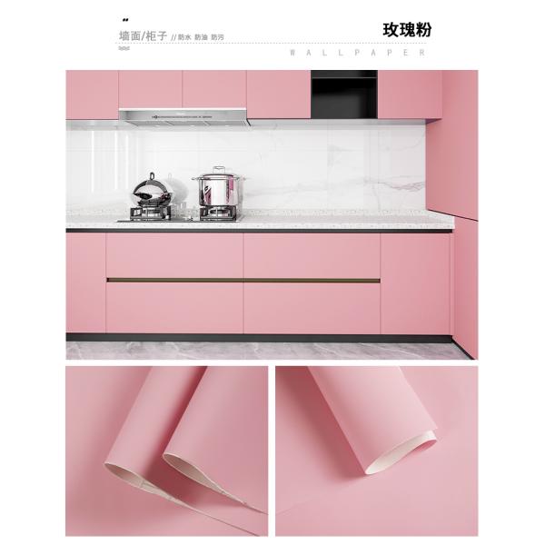 Easy DIY Installation Oil Proof Wallpaper Sticker for Entertainment Furniture Decoration