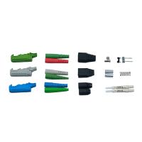 Tipo de conector de fibra de un solo modo E2000 UPC APC para instalaciones en instalaciones de redes de área local
