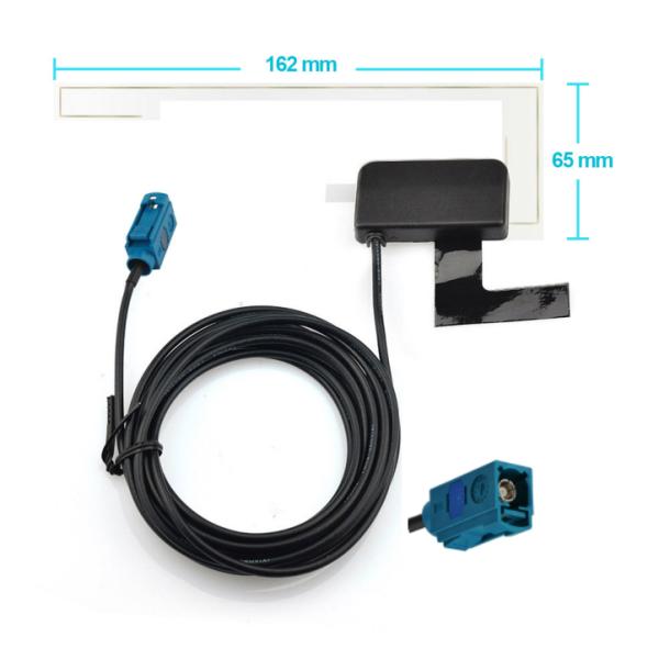 Yetnorson DAB Aerial FM Car Radio Antenna para Europa Australia Conector personalizado