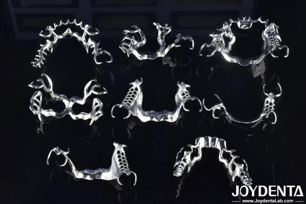 Supporting Mastication Removable Framework Dental Lab With Alloying Metal Suppleness