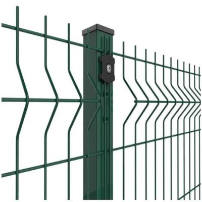 Plaque de câble galvanisée à chaud 3D, clôture en PVC, panneaux de câble soudés largeur 2,0-3,0 m