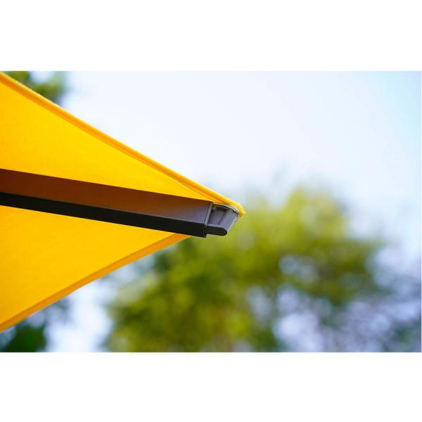 Patio Umbrella, Yard Umbrella Push Button Tilt Crank, Terrace Garden Restaurant Patio Parasol Outdoor Umbrella