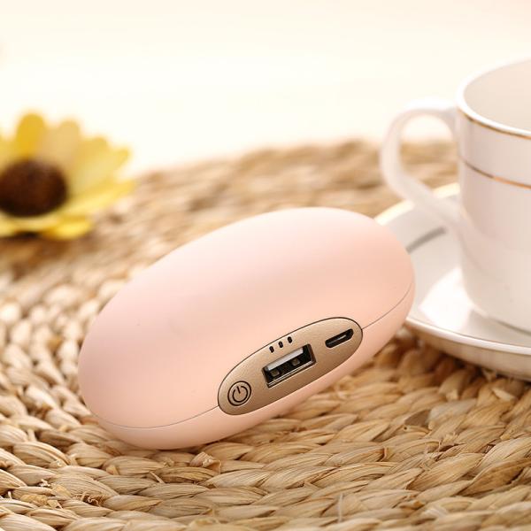 Mini pea pocket Hand Heater With Power Bank Vibration body Massage SW-398