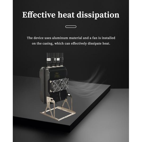 50W 100-1200mhz Anti Drone Device Suppression System Jammer for UAV Security