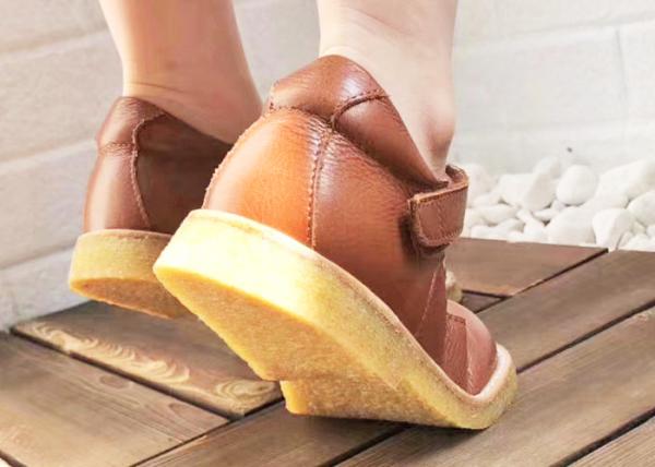 Real Leather Strap Cattlehide  Girls Kids Dress Shoes