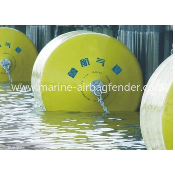 Foam Fender With A Diameter Of 1 M And A Length Of 2 M