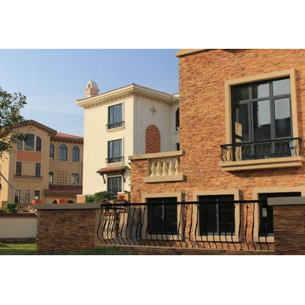 Handmade деревенской камень штабелированный синтетикой вырос в питательной среде внешний внутренний ISO