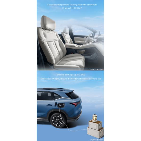 Tiempo de carga 0,5 horas Wuling XingguangS SUV de coche eléctrico de largo alcance 2024