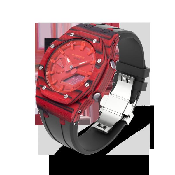 Настраиваемый G Shock Ga 2100 Стальной корпус Роскошный устойчивый к царапинам