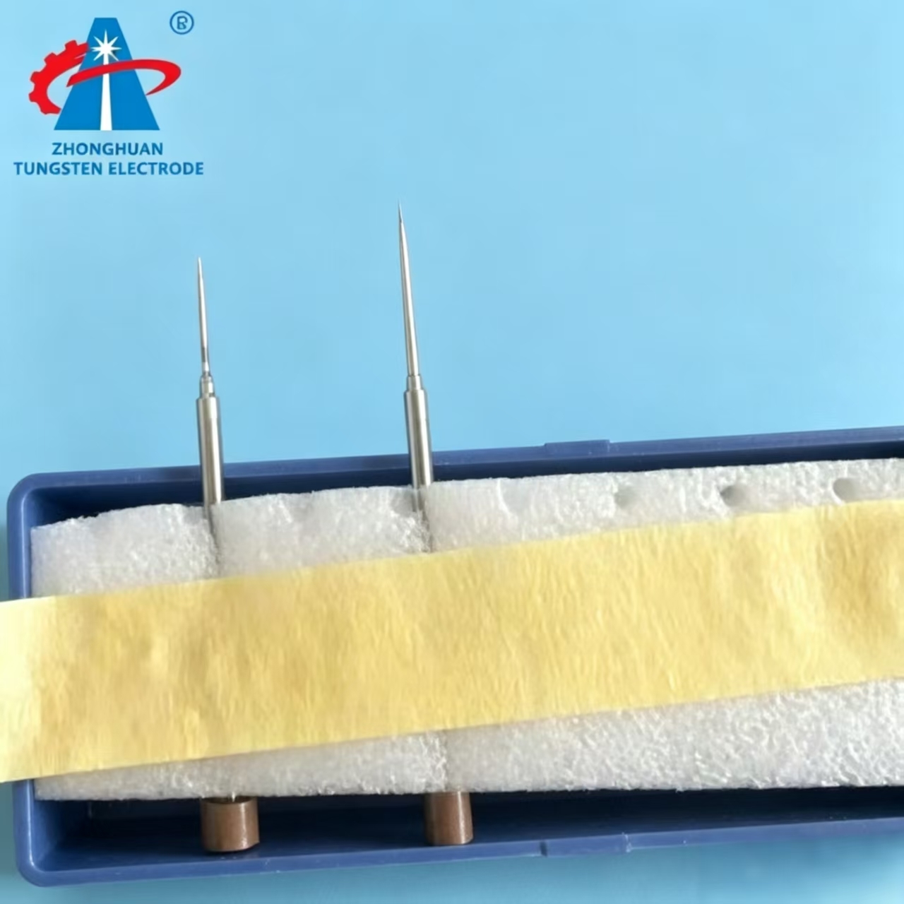 Tungsten-molybdenum needle material