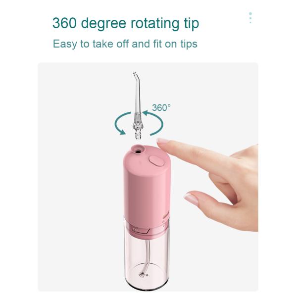 Environment Friendly Mini Pocket Nicefeel Water Flosser