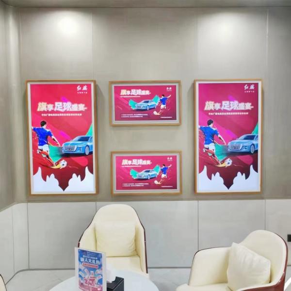 Photo Frame Wall Mounted Digital Signage Display CMS Android Touchscreen Monitor