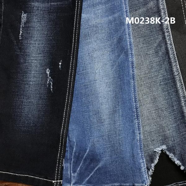 10,5 Spx Ctn 40 ткани 58 джинсовой ткани полиэстера хлопка задней стороны джинсов oz черных поли 2