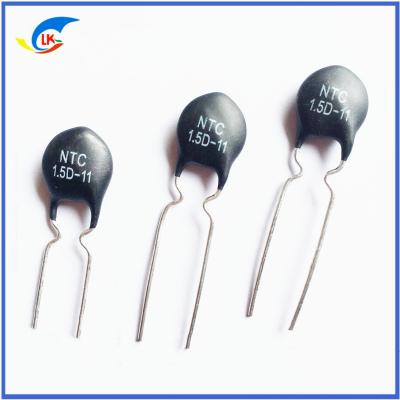 11mm Series MF72 NTC Power Thermistor 1.5D-11 2.5D-11 3D-11 5D-11 8D-11 10D-11 22D-11 33D-11 For Adapter Power Supply