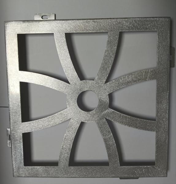 Completely Fireproof Engraved Aluminum Veneer Eco-Friendly and Non-Toxic with Punching Technology