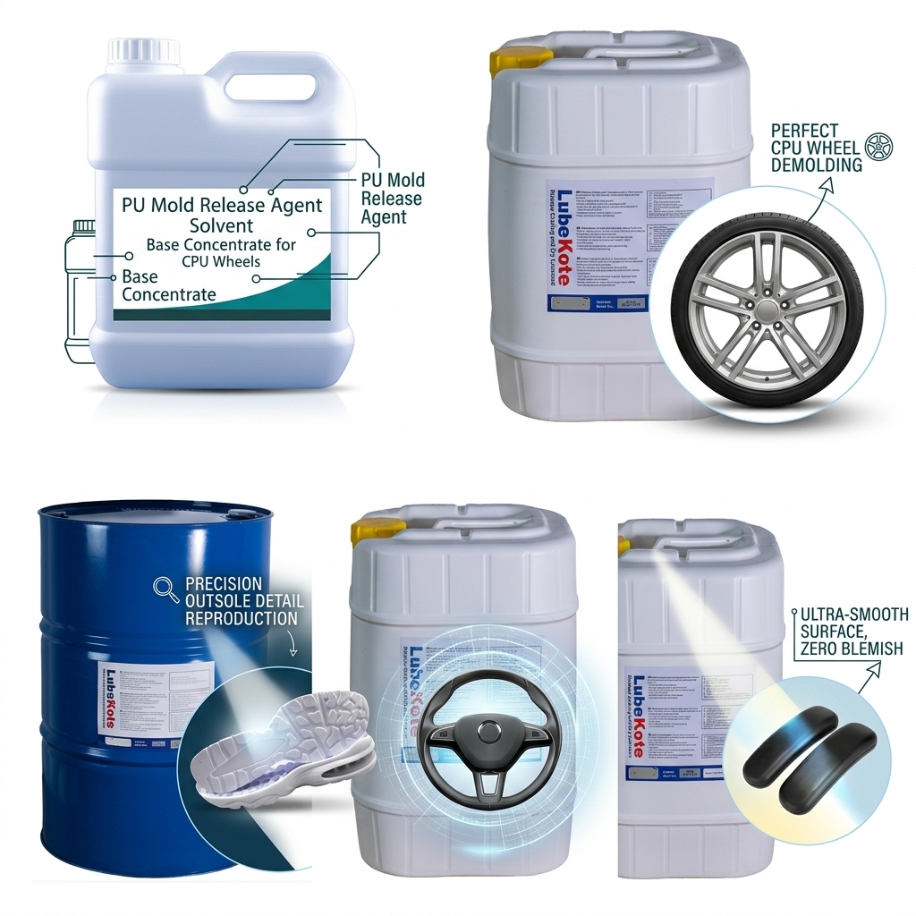 Automotive Seat Cushion Water-Based PU Mold Release Agent Perfect Surface Finish Demolding