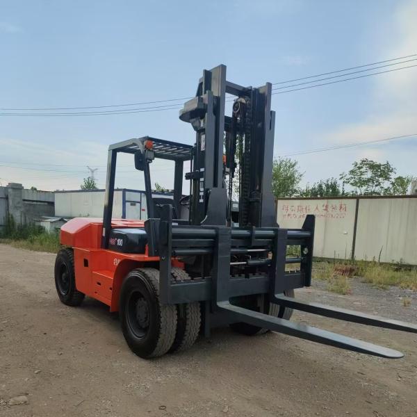 HELI CPCD100 FD100 10 tonnes élévateur à fourche diesel machine de levage utilisée HELI série H2000