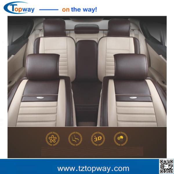 fiber leather high quality durable 5 seat Car Seat Cover seat protector cushion