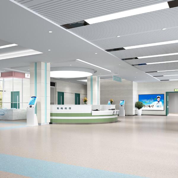 Pharmaceutical Cleanroom PVC Flooring Hospital Homogeneous Vinyl Flooring OEM ODM