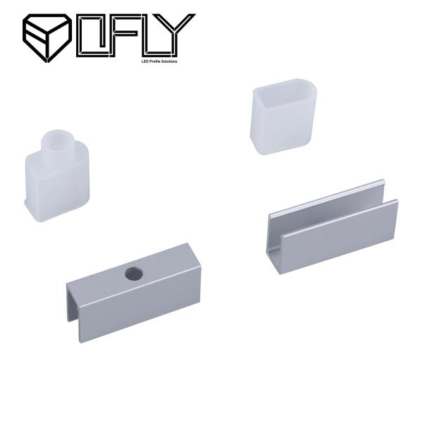 Tubulação dobrável leve de néon flexível Recessed do silicone da corda 6.5*13mm para luzes do diodo emissor de luz