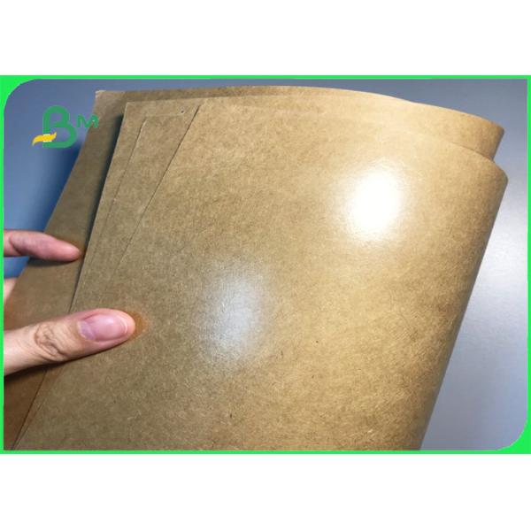 el PE cubrió el tablero de Kraft El PE cubrió prenda impermeable del color de Brown del tablero de Kraft 270gsm + 18g para el envase de comida