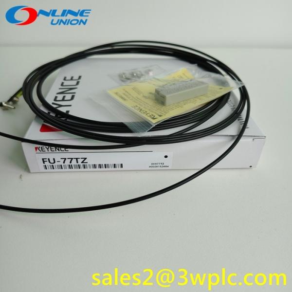 Thrubeam Type KEYENCE FU-77TZ Fibre Unit Infrared LED M4 Thread High Resolution Detection