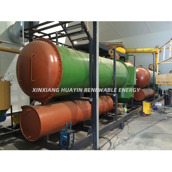 Automatic Waste Plastic Pyrolysis Plant 5 Ton Pyrolysis Equipment