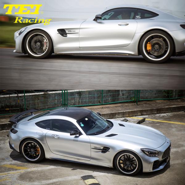 6-поршневой гоночный суппорт тормозной комплект с 405*34 мм углеродно-керамическими дисками и тормозными колодками для Mercedes Benz AMG 20 дюймов