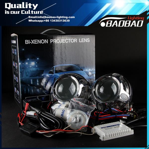 Panamera  3.0inch H1 Hilow beam hid xenon projector kit-BAOBAO LIGHTING