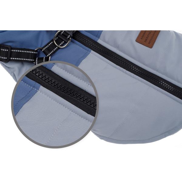 CLASSIC Style Dog Winter Jacket Waterproof and Windproof Pet Clothing with Harness