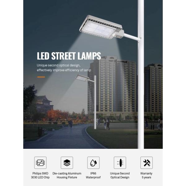 На открытом воздухе уличный свет СИД 150в, водоустойчивый АК 85-265В уличного света СИД 300в