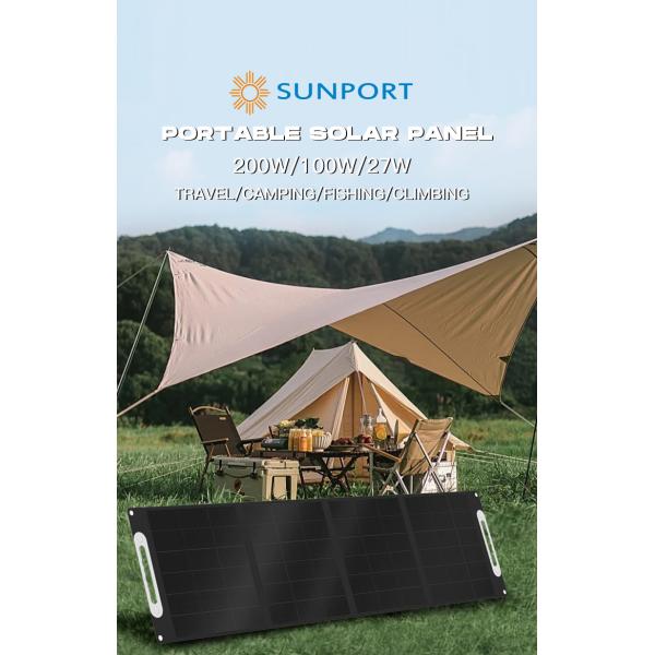Электростанция панели солнечных батарей складчатости модуля Sunport портативная солнечная для поручая телефонов