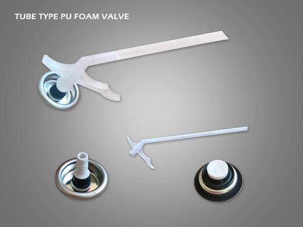 Type paille de tube d'ODM d'OEM de soupape de mousse d'unité centrale de soupape de jet d'aérosol