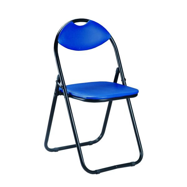 PVC Colorful chipboard Wooden Metal Furniture Iron Foldable Chair For Meeting Room