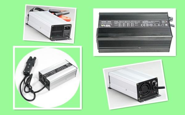 5A SLA Battery Charger For 60V Lead Acid Battery Powered Electric Scooters With Aluminum Case