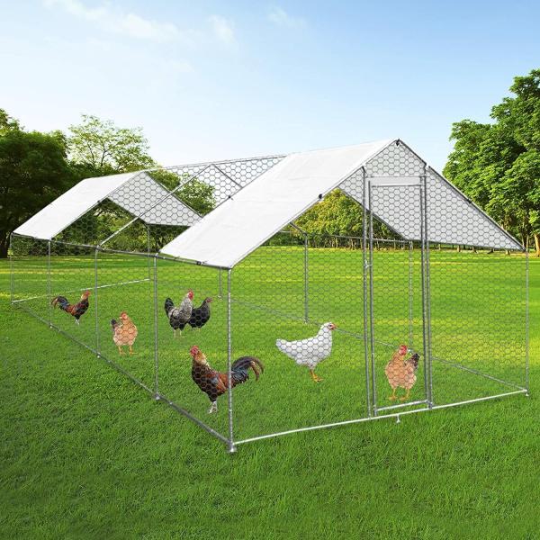 Chicken Run 10 Sizes suitable for Hens Dogs Poultry Rabbit Ducks Coop Chicken Cage